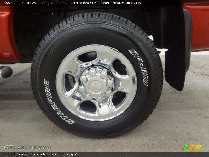 Inferno Red Crystal Pearl / Medium Slate Gray 2007 Dodge Ram 2500 ST Quad Cab 4x4