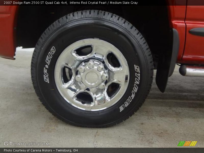 Inferno Red Crystal Pearl / Medium Slate Gray 2007 Dodge Ram 2500 ST Quad Cab 4x4