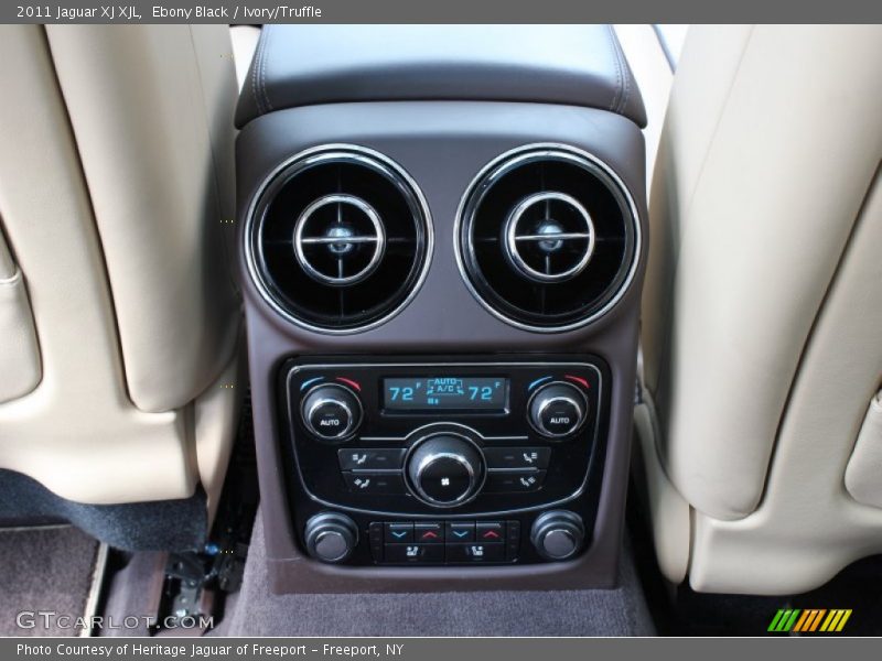 Ebony Black / Ivory/Truffle 2011 Jaguar XJ XJL