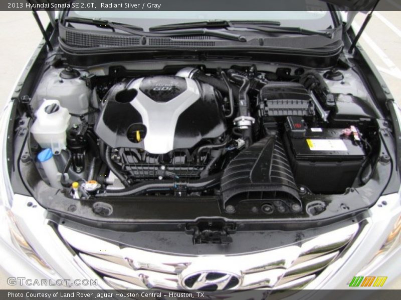 Radiant Silver / Gray 2013 Hyundai Sonata SE 2.0T