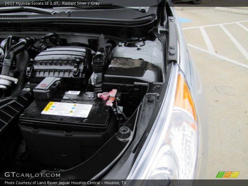 Radiant Silver / Gray 2013 Hyundai Sonata SE 2.0T
