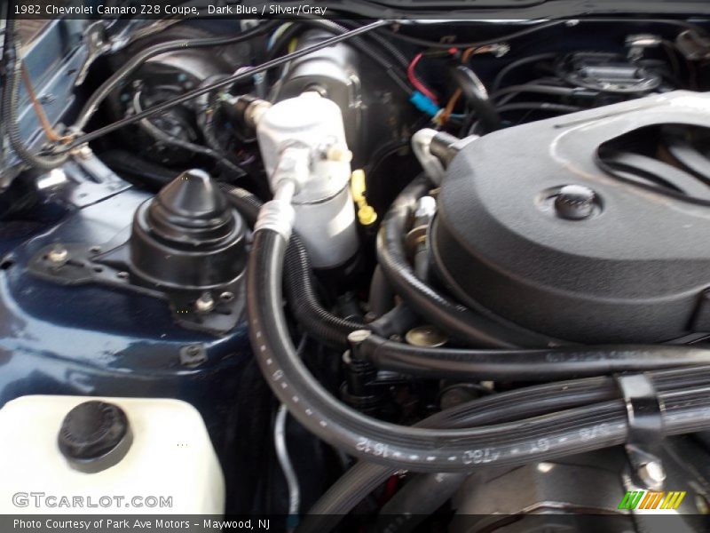 Dark Blue / Silver/Gray 1982 Chevrolet Camaro Z28 Coupe