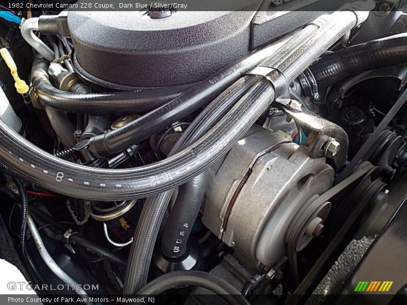 Dark Blue / Silver/Gray 1982 Chevrolet Camaro Z28 Coupe