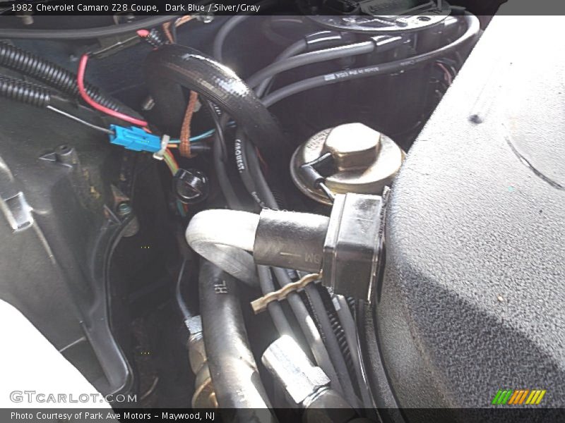 Dark Blue / Silver/Gray 1982 Chevrolet Camaro Z28 Coupe