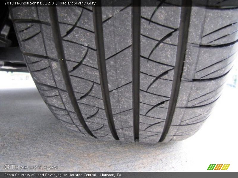 Radiant Silver / Gray 2013 Hyundai Sonata SE 2.0T