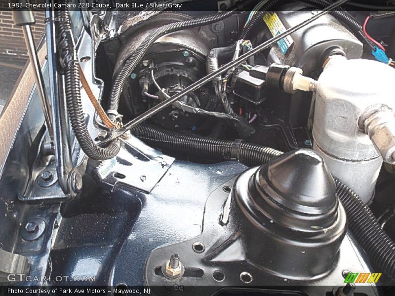 Dark Blue / Silver/Gray 1982 Chevrolet Camaro Z28 Coupe