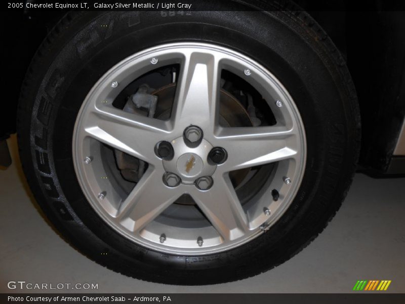 Galaxy Silver Metallic / Light Gray 2005 Chevrolet Equinox LT