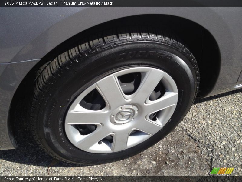 Titanium Gray Metallic / Black 2005 Mazda MAZDA3 i Sedan