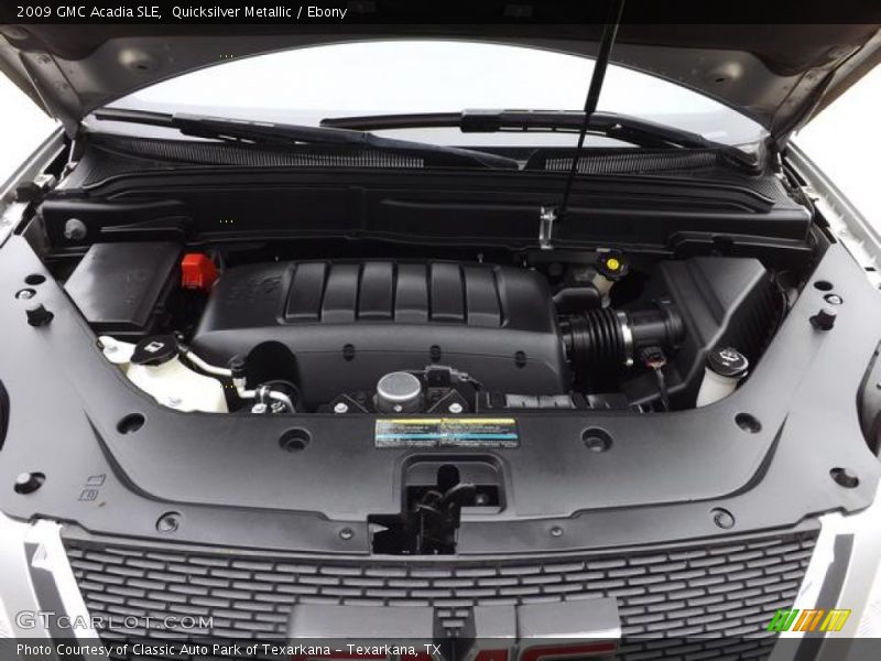 Quicksilver Metallic / Ebony 2009 GMC Acadia SLE