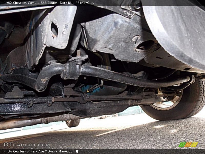 Undercarriage of 1982 Camaro Z28 Coupe