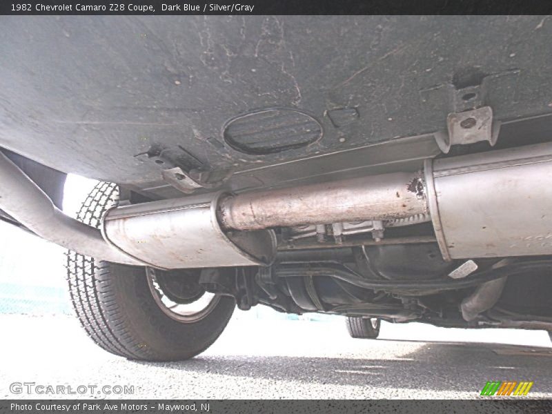 Exhaust of 1982 Camaro Z28 Coupe