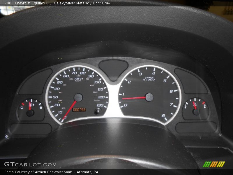 Galaxy Silver Metallic / Light Gray 2005 Chevrolet Equinox LT