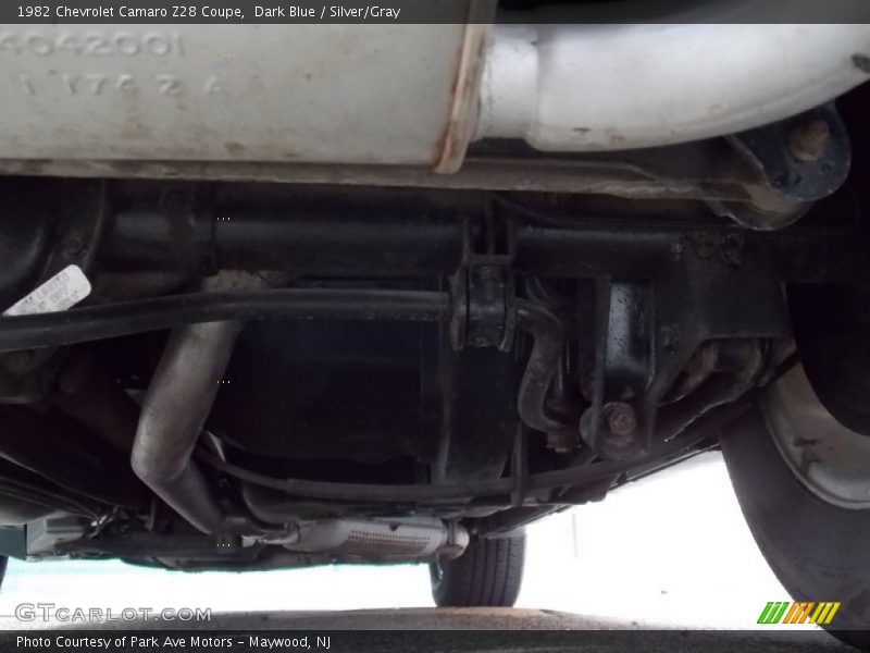 Dark Blue / Silver/Gray 1982 Chevrolet Camaro Z28 Coupe