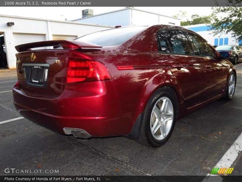Redondo Red Pearl / Camel 2006 Acura TL 3.2