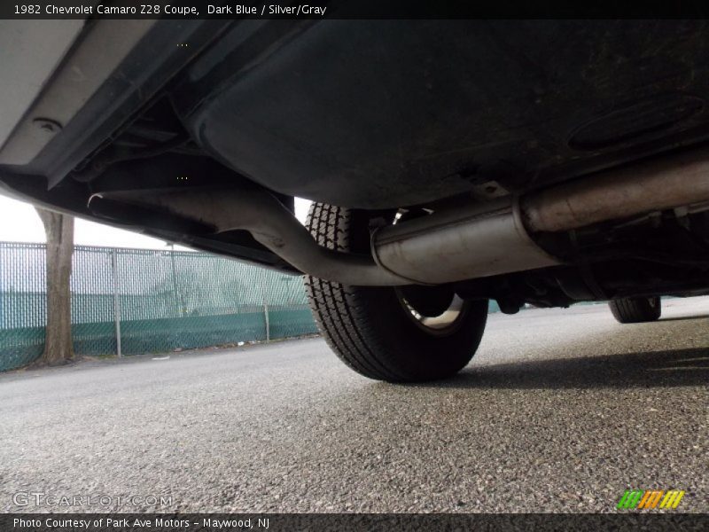 Dark Blue / Silver/Gray 1982 Chevrolet Camaro Z28 Coupe