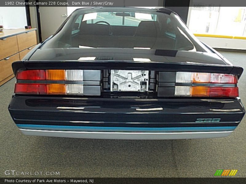Dark Blue / Silver/Gray 1982 Chevrolet Camaro Z28 Coupe