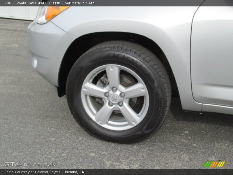 Classic Silver Metallic / Ash 2008 Toyota RAV4 4WD