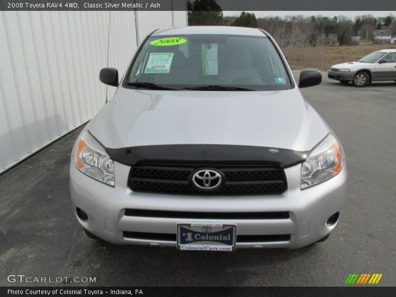 Classic Silver Metallic / Ash 2008 Toyota RAV4 4WD