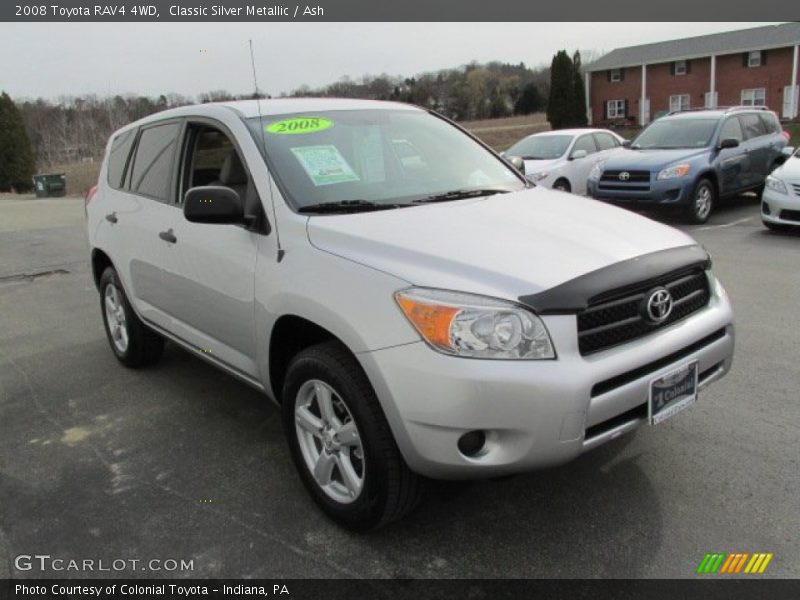 Classic Silver Metallic / Ash 2008 Toyota RAV4 4WD