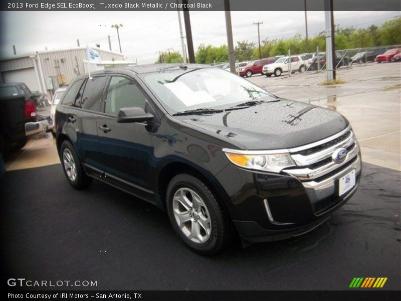 Tuxedo Black Metallic / Charcoal Black 2013 Ford Edge SEL EcoBoost