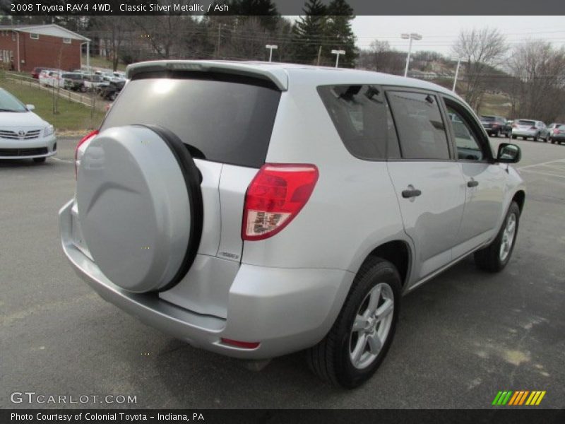 Classic Silver Metallic / Ash 2008 Toyota RAV4 4WD