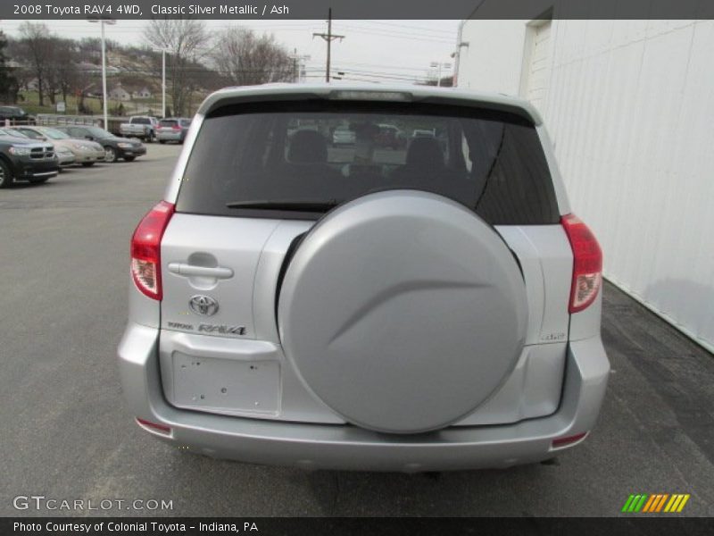 Classic Silver Metallic / Ash 2008 Toyota RAV4 4WD