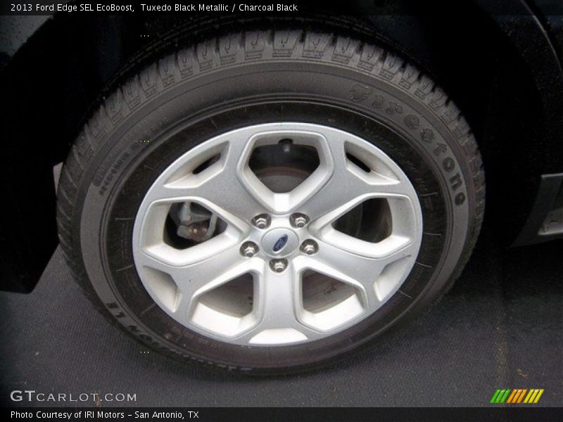 Tuxedo Black Metallic / Charcoal Black 2013 Ford Edge SEL EcoBoost
