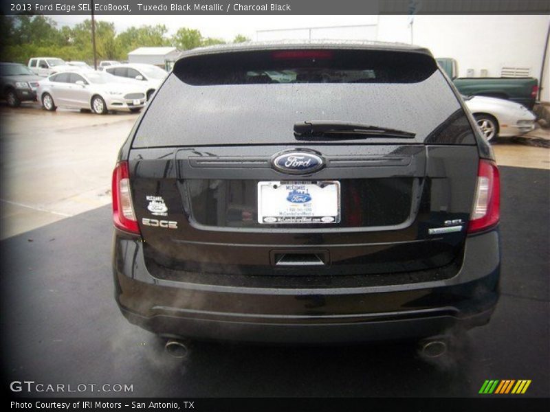 Tuxedo Black Metallic / Charcoal Black 2013 Ford Edge SEL EcoBoost