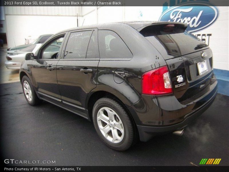 Tuxedo Black Metallic / Charcoal Black 2013 Ford Edge SEL EcoBoost