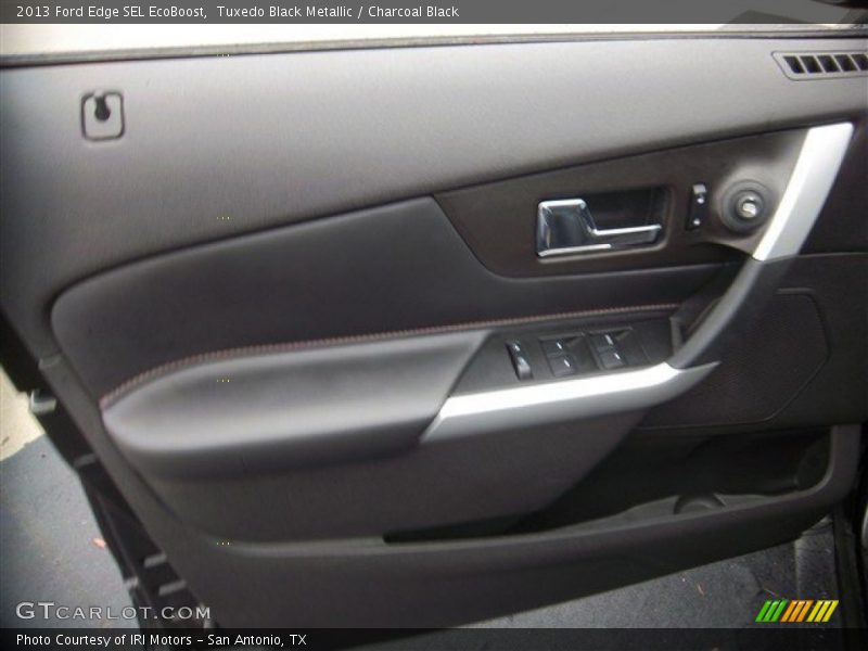 Tuxedo Black Metallic / Charcoal Black 2013 Ford Edge SEL EcoBoost
