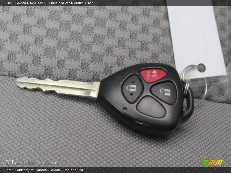 Classic Silver Metallic / Ash 2008 Toyota RAV4 4WD