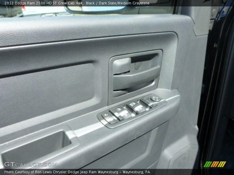 Black / Dark Slate/Medium Graystone 2012 Dodge Ram 2500 HD ST Crew Cab 4x4