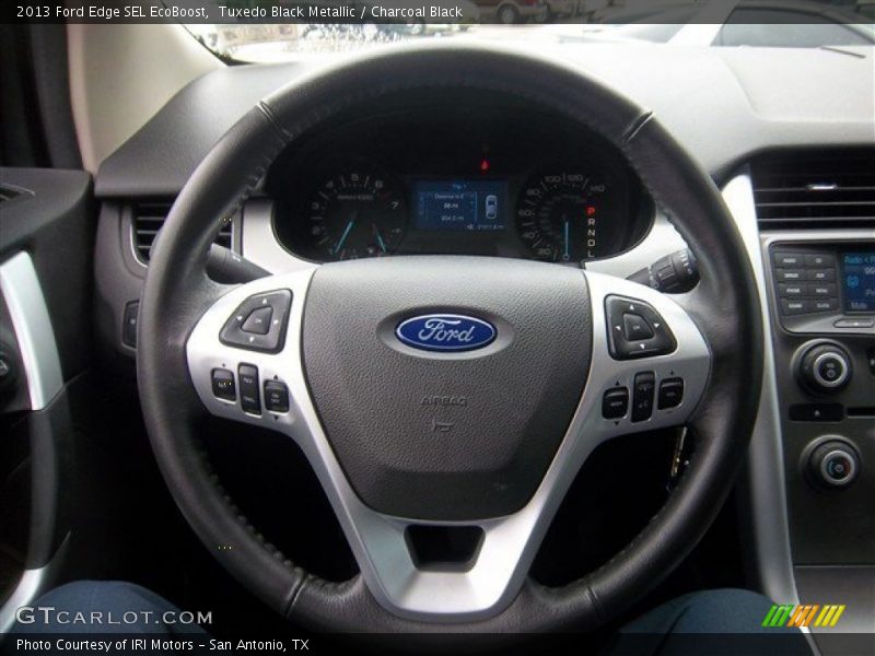 Tuxedo Black Metallic / Charcoal Black 2013 Ford Edge SEL EcoBoost
