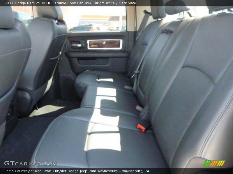 Bright White / Dark Slate 2011 Dodge Ram 2500 HD Laramie Crew Cab 4x4