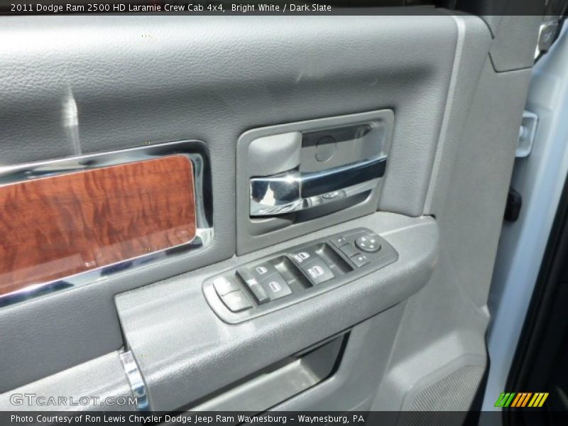 Bright White / Dark Slate 2011 Dodge Ram 2500 HD Laramie Crew Cab 4x4