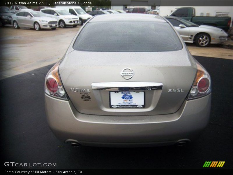 Saharan Stone / Blonde 2012 Nissan Altima 2.5 SL