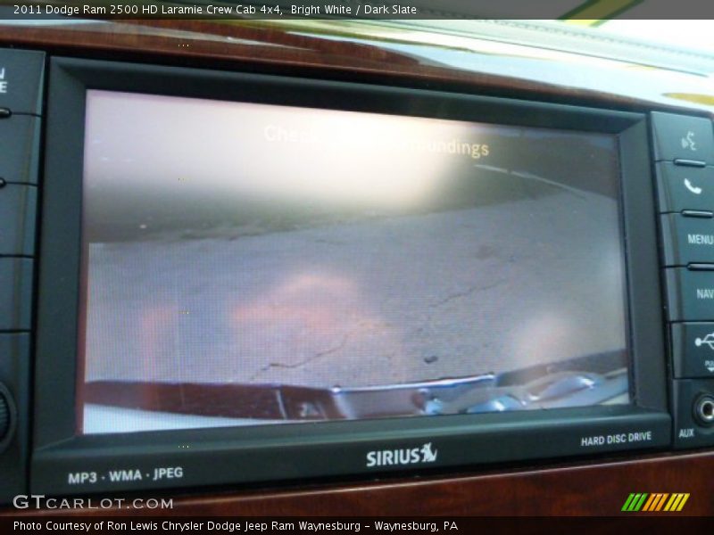 Bright White / Dark Slate 2011 Dodge Ram 2500 HD Laramie Crew Cab 4x4
