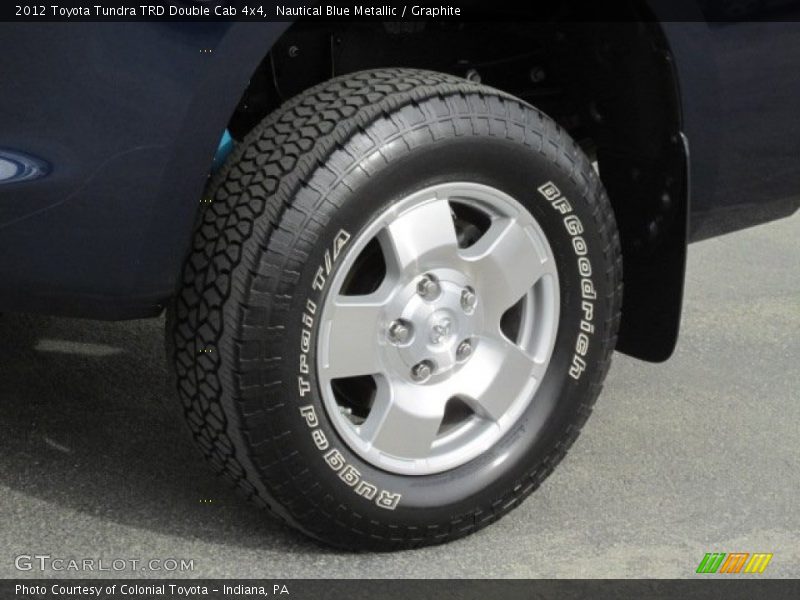 Nautical Blue Metallic / Graphite 2012 Toyota Tundra TRD Double Cab 4x4