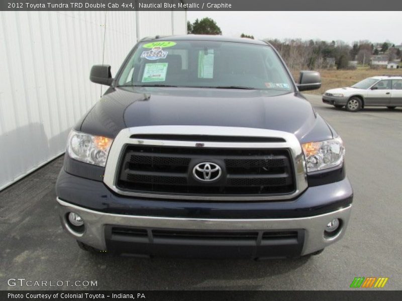 Nautical Blue Metallic / Graphite 2012 Toyota Tundra TRD Double Cab 4x4
