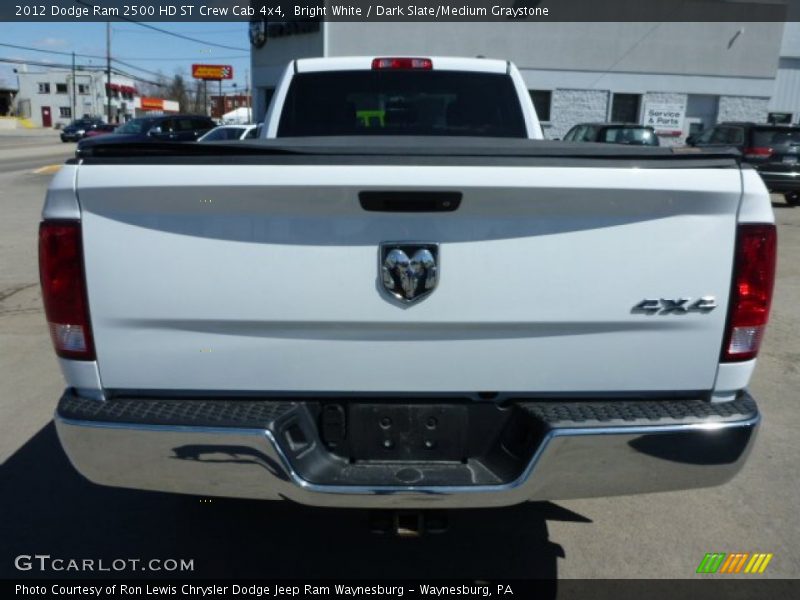 Bright White / Dark Slate/Medium Graystone 2012 Dodge Ram 2500 HD ST Crew Cab 4x4