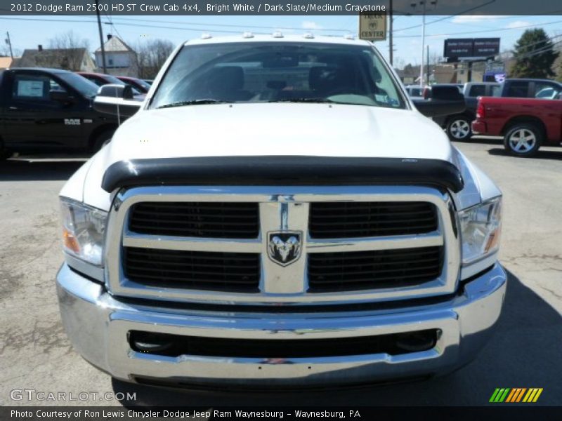 Bright White / Dark Slate/Medium Graystone 2012 Dodge Ram 2500 HD ST Crew Cab 4x4