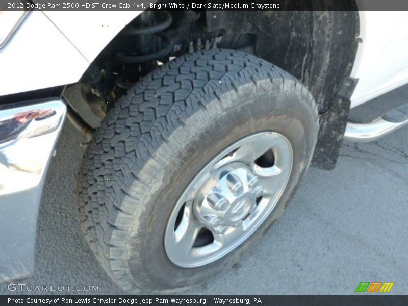 Bright White / Dark Slate/Medium Graystone 2012 Dodge Ram 2500 HD ST Crew Cab 4x4