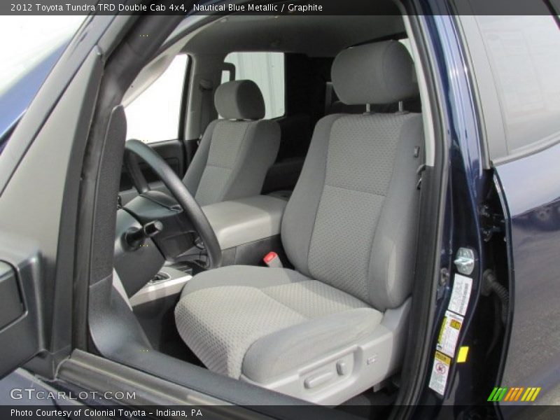 Nautical Blue Metallic / Graphite 2012 Toyota Tundra TRD Double Cab 4x4