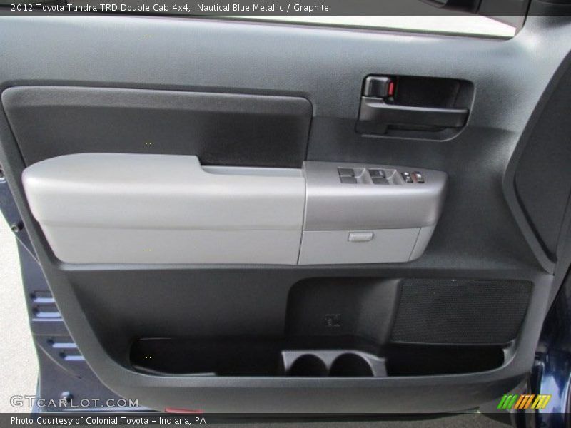 Nautical Blue Metallic / Graphite 2012 Toyota Tundra TRD Double Cab 4x4