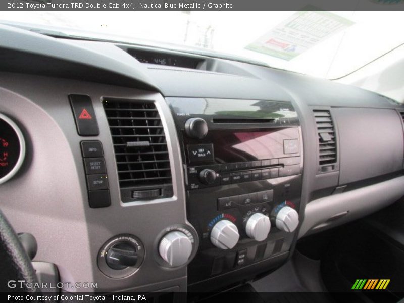 Nautical Blue Metallic / Graphite 2012 Toyota Tundra TRD Double Cab 4x4