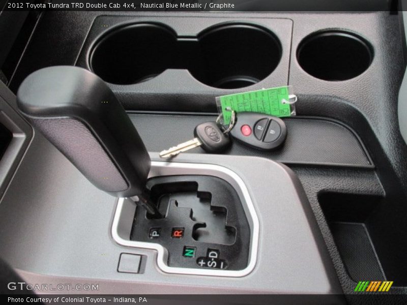 Nautical Blue Metallic / Graphite 2012 Toyota Tundra TRD Double Cab 4x4