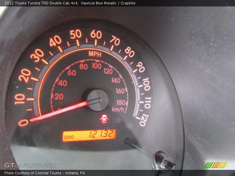 Nautical Blue Metallic / Graphite 2012 Toyota Tundra TRD Double Cab 4x4