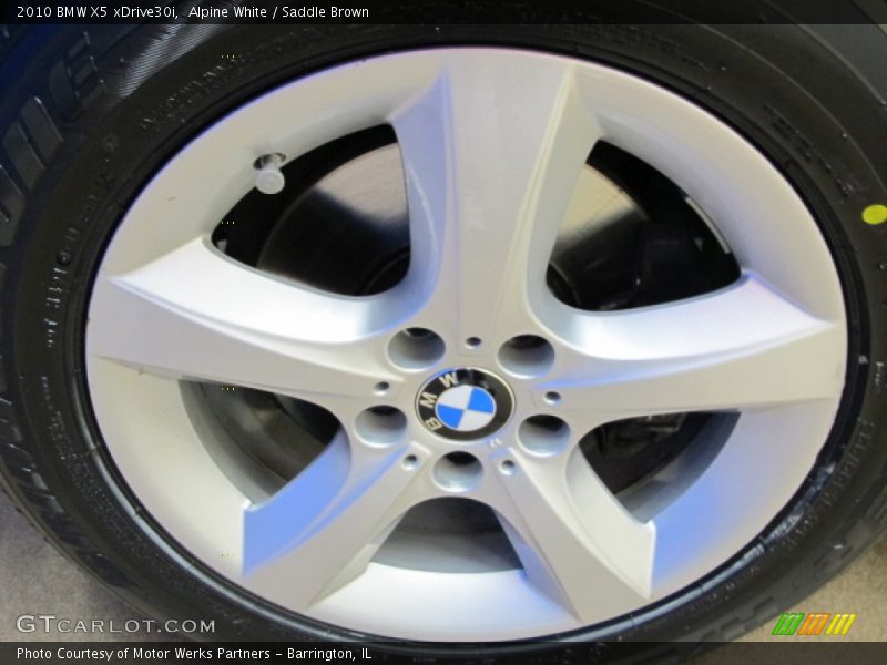 Alpine White / Saddle Brown 2010 BMW X5 xDrive30i