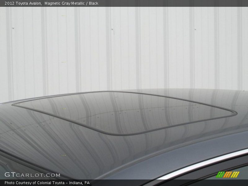 Magnetic Gray Metallic / Black 2012 Toyota Avalon