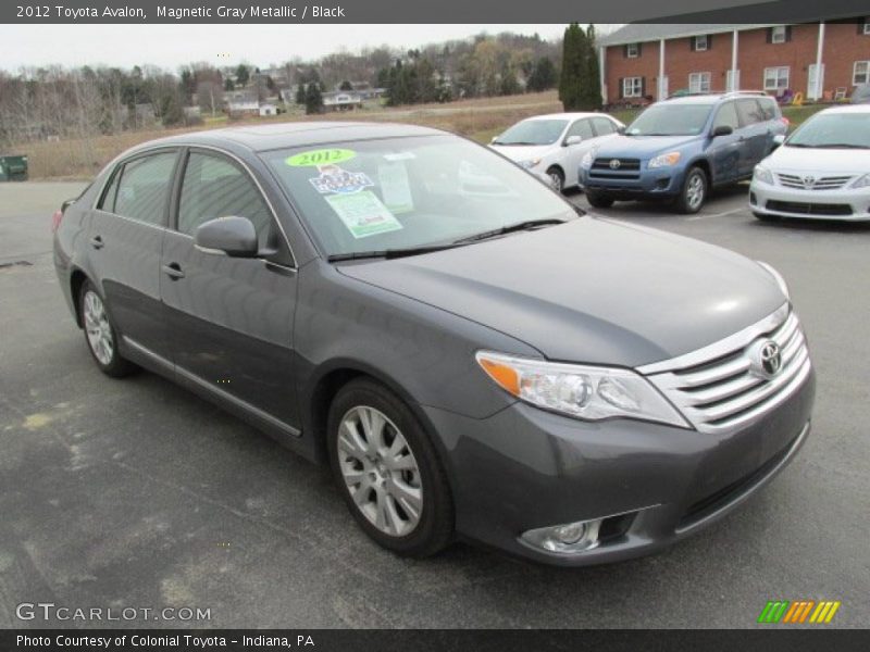 Magnetic Gray Metallic / Black 2012 Toyota Avalon